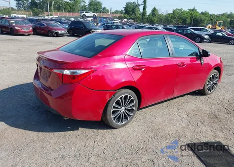 2016 Toyota Corolla S Plus from USA, damaged, VIN 2T1BURHE7GC577755